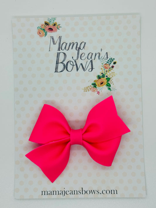 Hot Pink Whitley Hair Bow