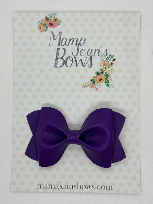 Vivid Violet LouAnn Hair Bow