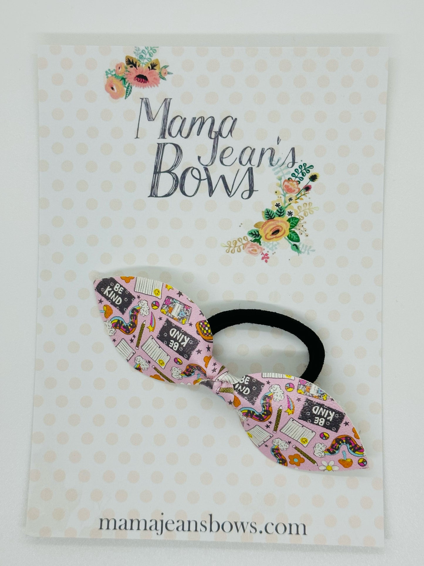 Be Kind Knot Hair Bow