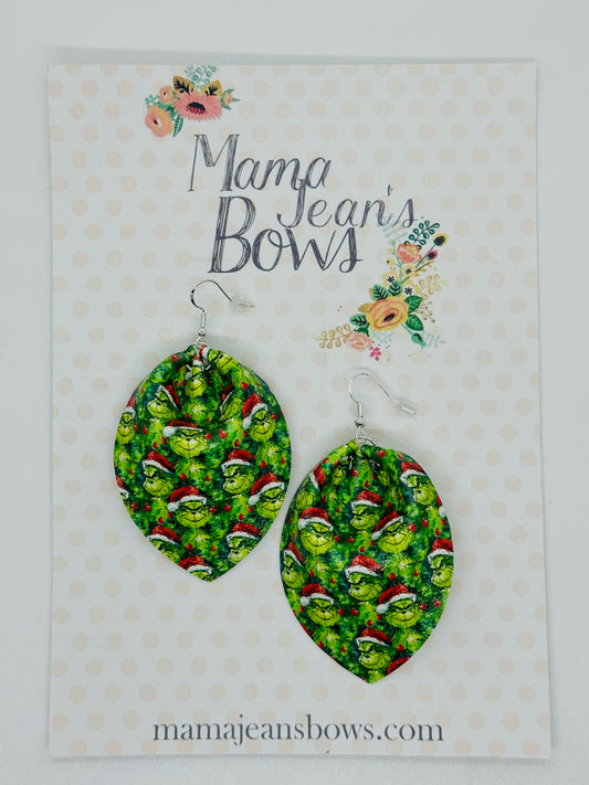 Grinch Earrings