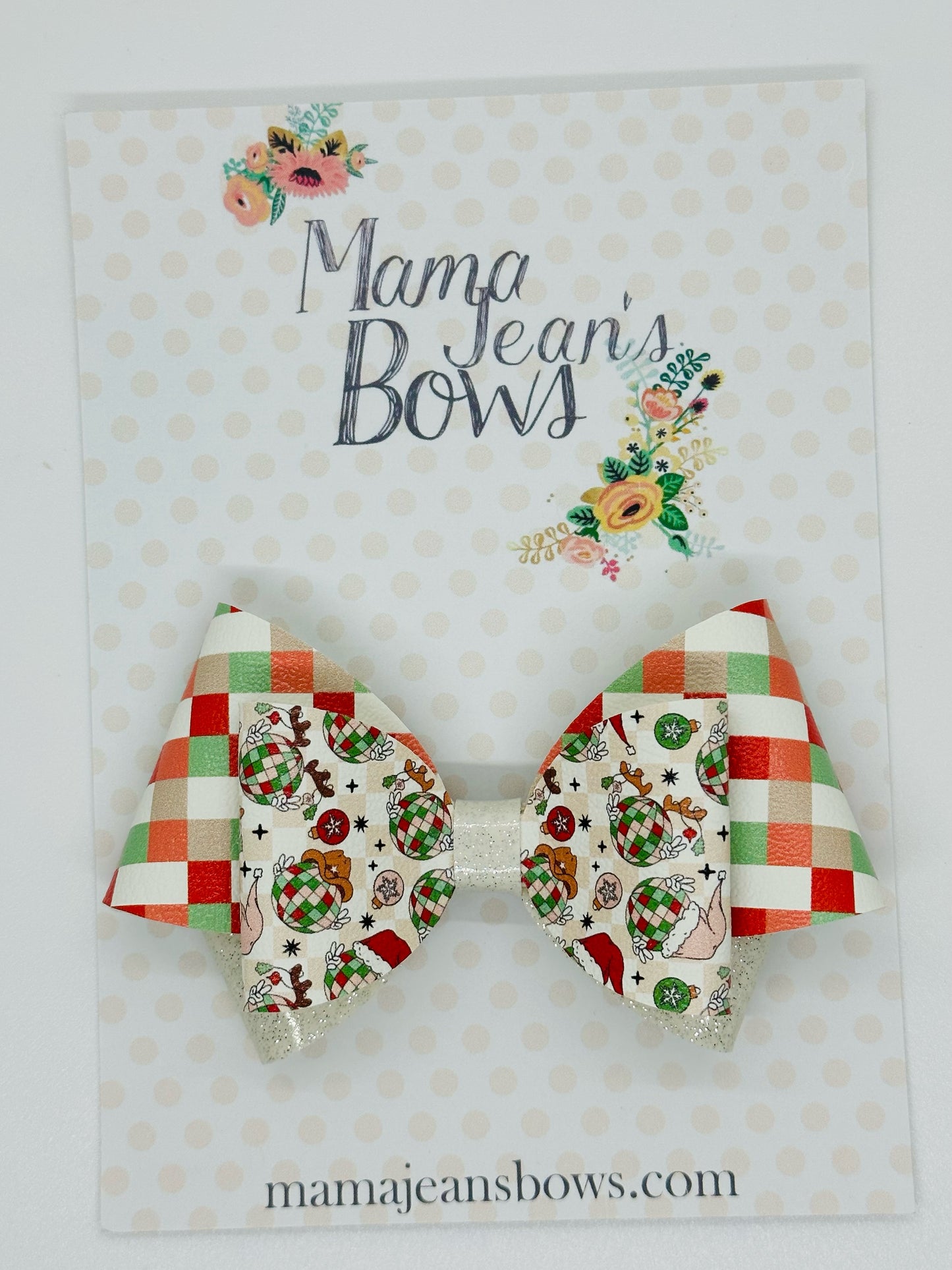 Retro Western Bulbs Breann Hair Bow