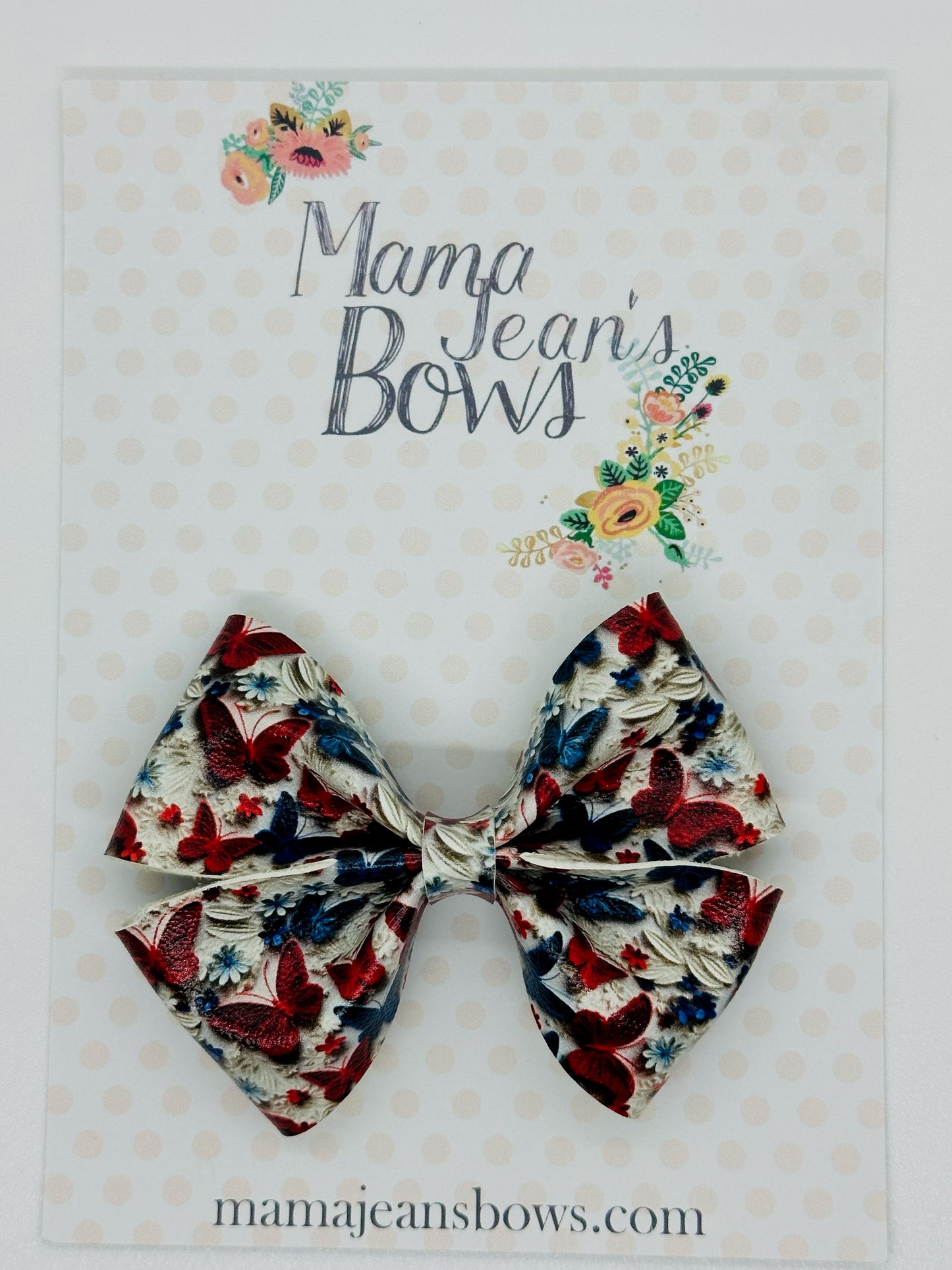 American Butterflies Taylor Hair Bow