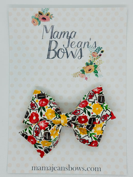 KC Floral Whitley Hair Bow