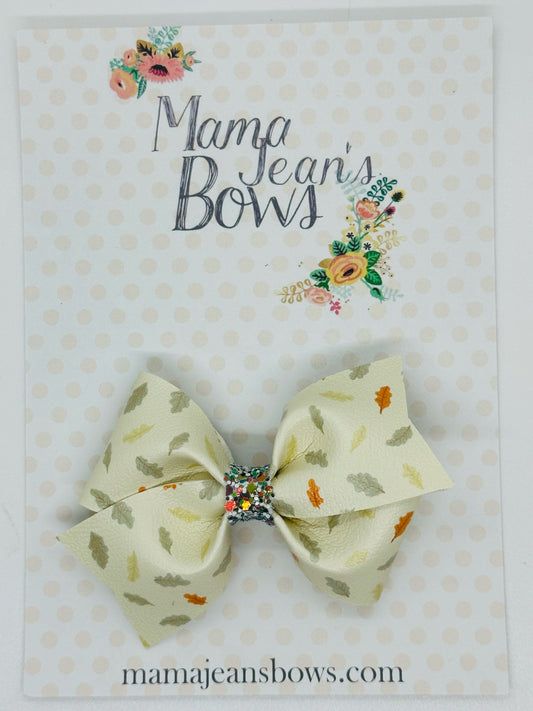 Fall Leaves Whitley Hair Bow