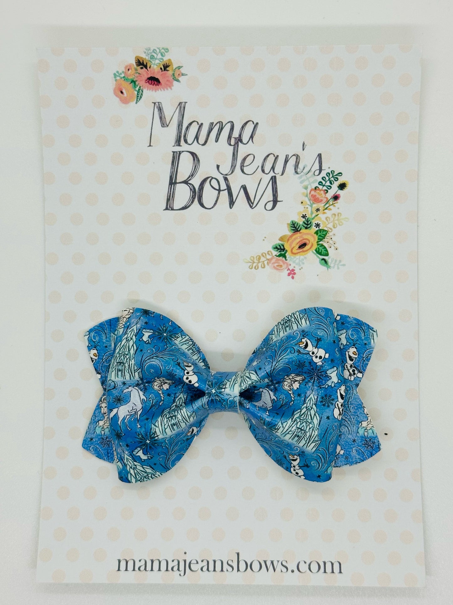 Frozen LouAnn Hair Bow