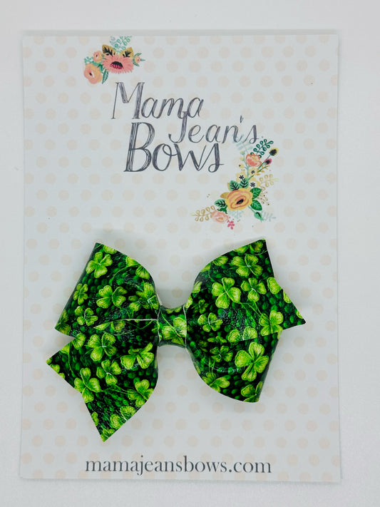 Crochet Clover Whitley Hair Bow