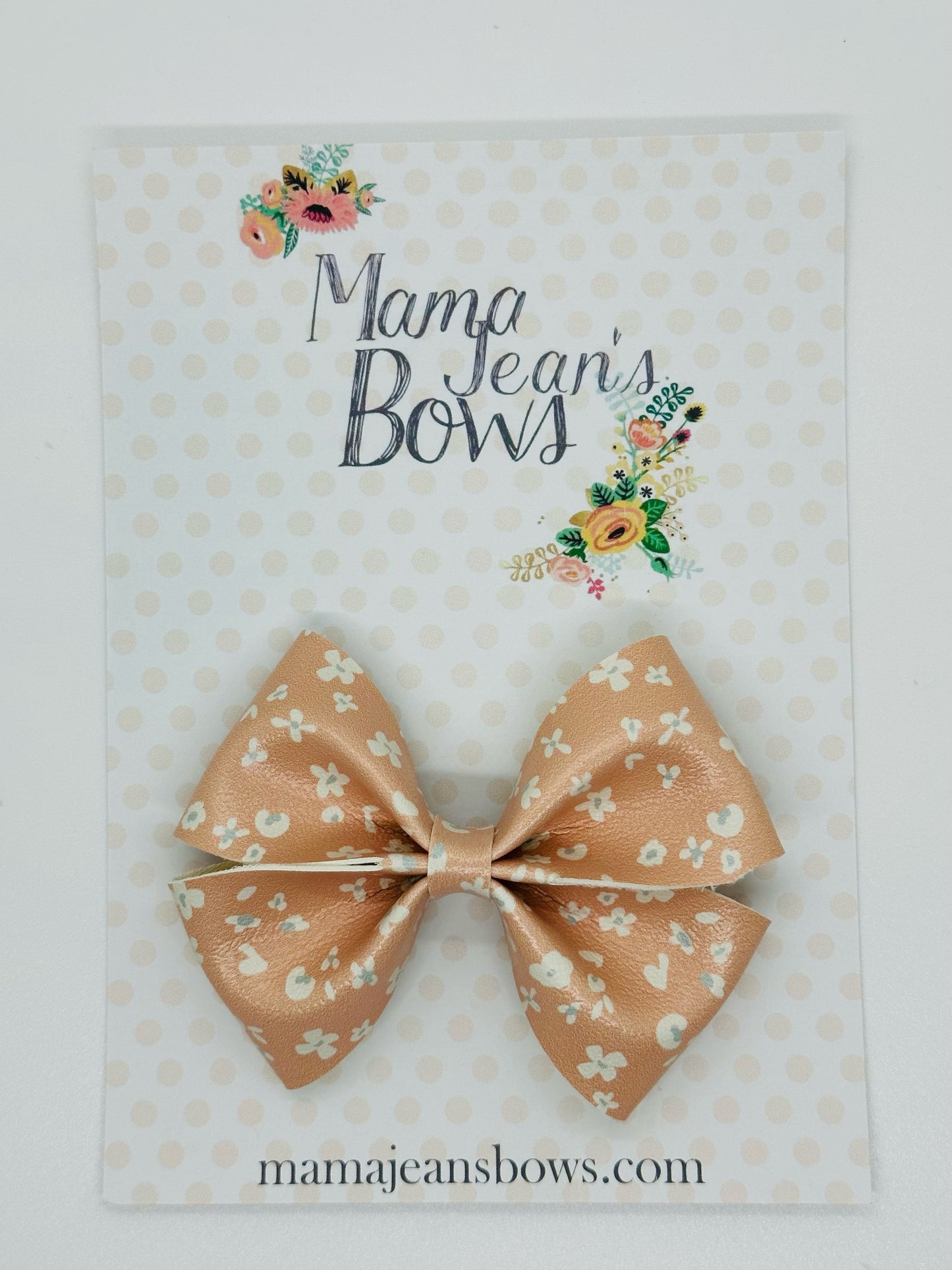 Boho Flowers Taylor Hair Bow