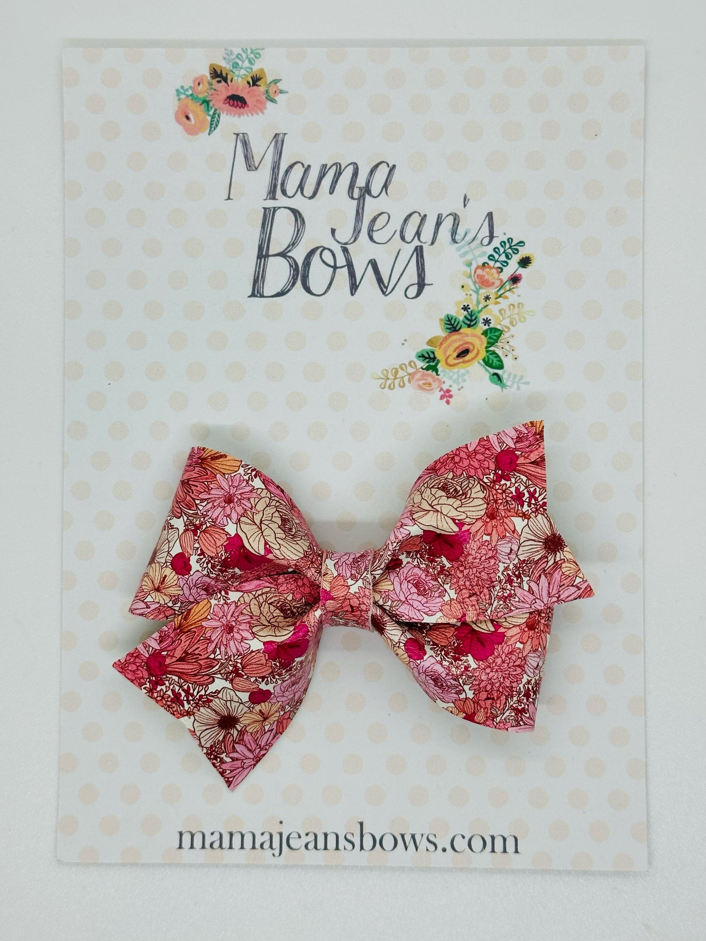 Floral Love Whitley Hair Bow