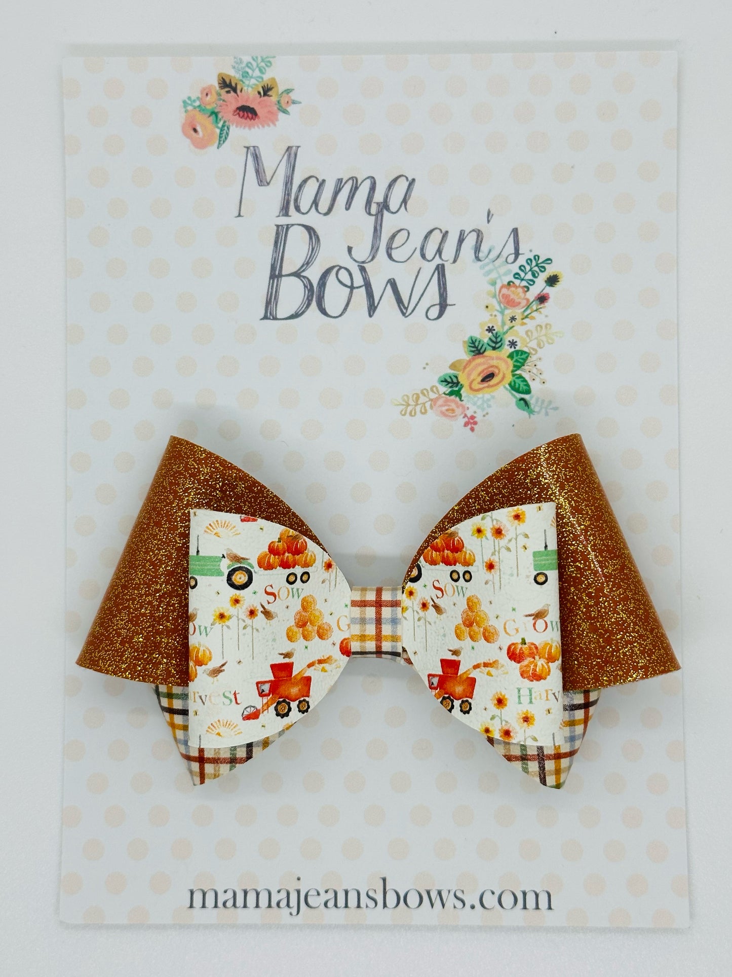 Harvest Festival Breann Hair Bow