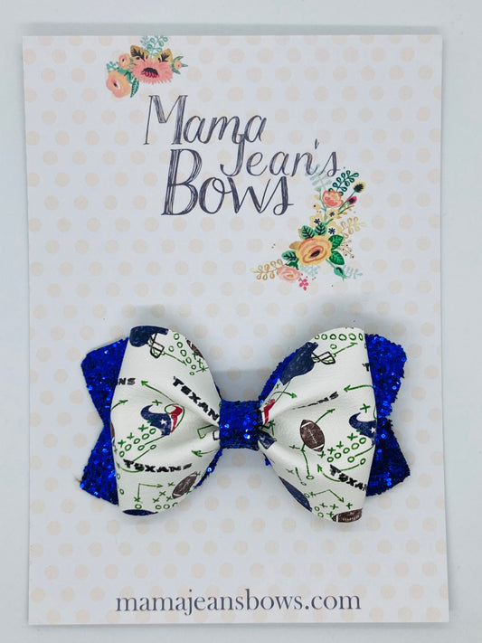 Texans LouAnn Hair Bow