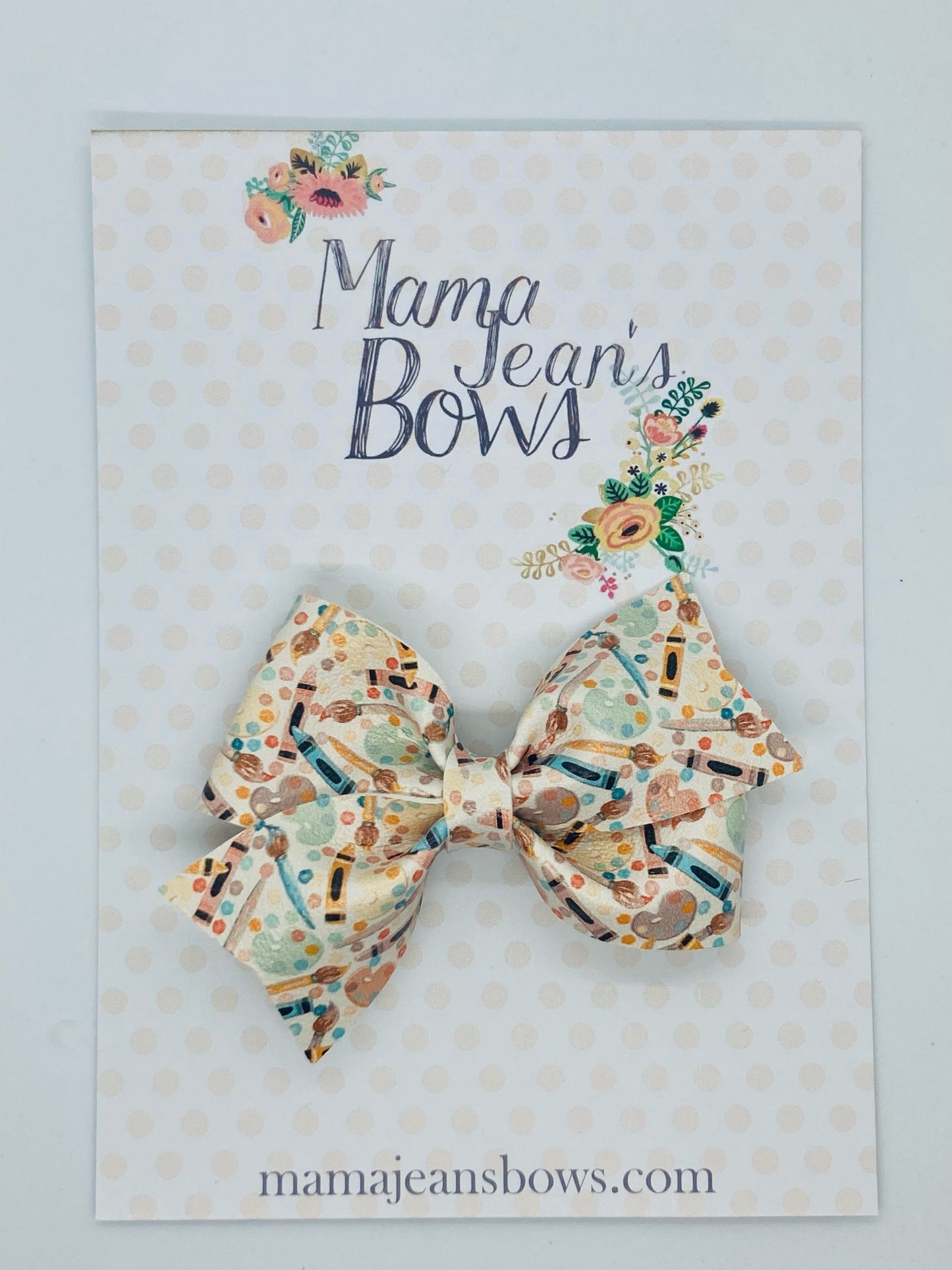 Boho School Supplies Whitley Hair Bow