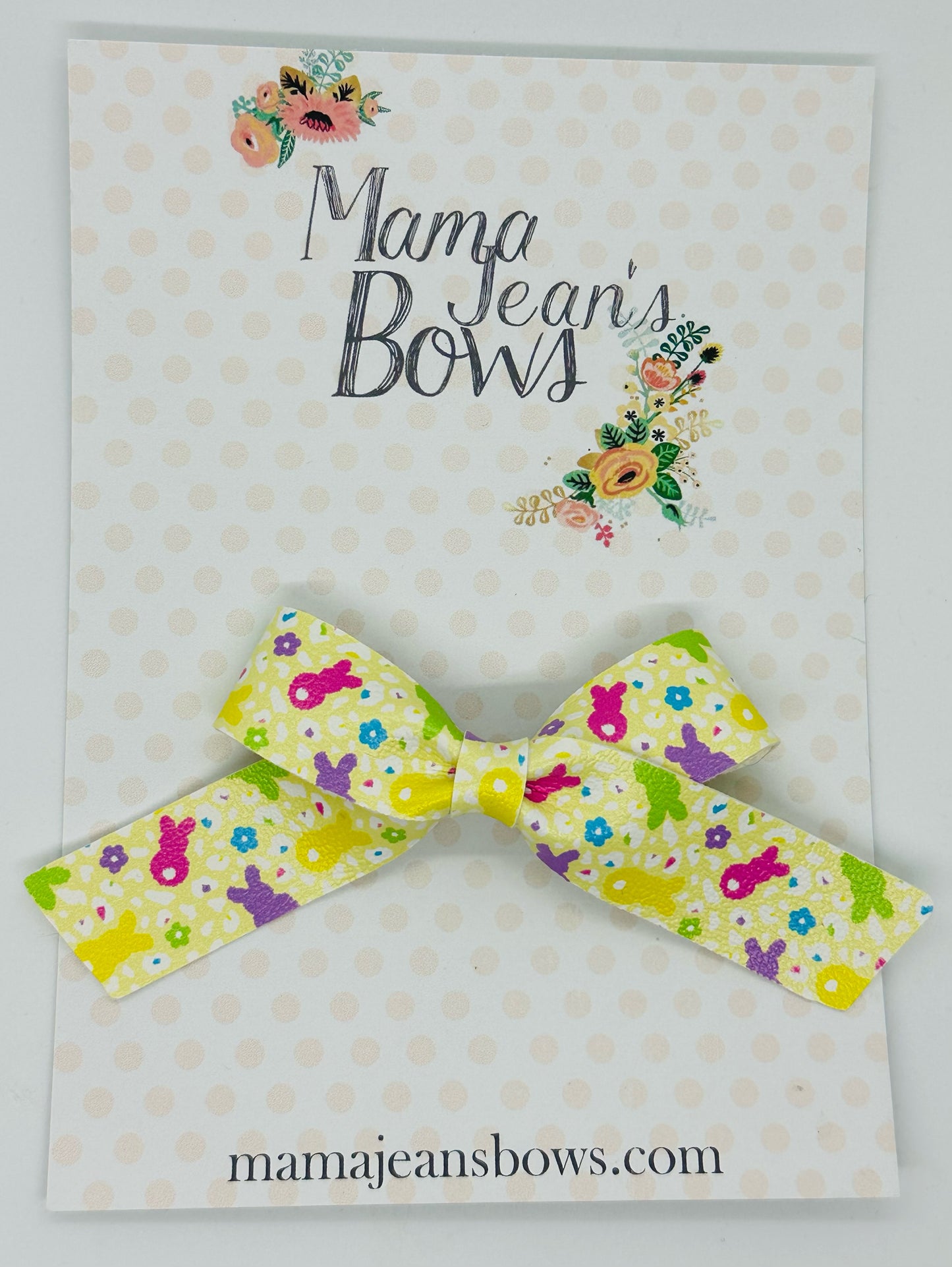 Leopard Peeps Lux Hair Bow