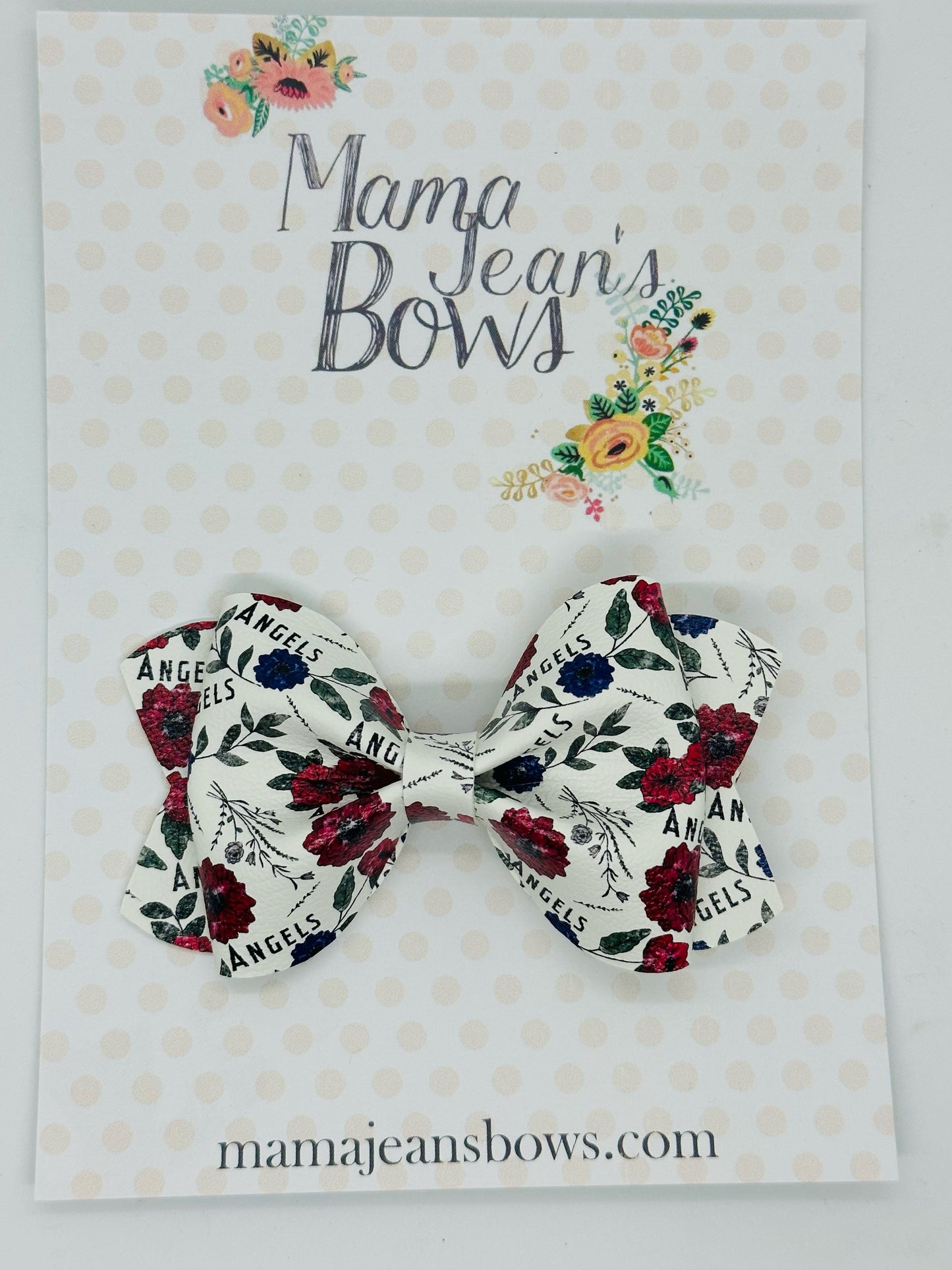 Angels Floral LouAnn Hair Bow