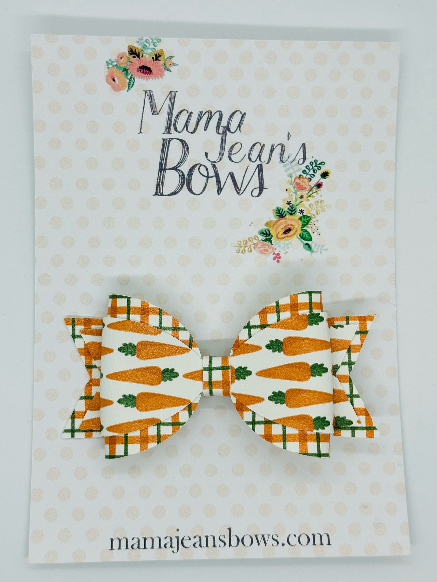 Carrot Farm Carolyn Hair Bow