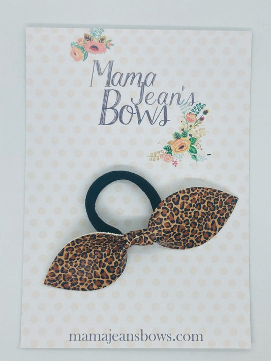 Leopard Knot Bow