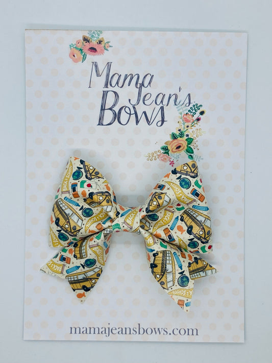 Back 2 School Carissa Hair Bow